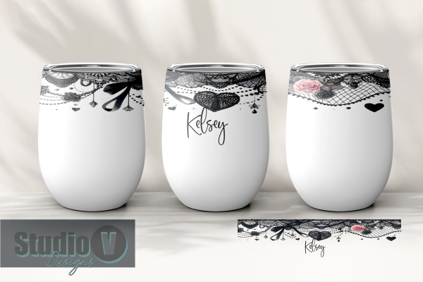 12oz/330ml Wine Tumbler – Custom Print - Image 8