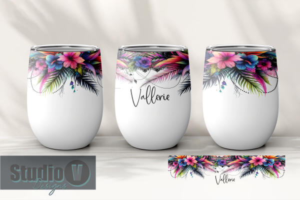 12oz/330ml Wine Tumbler – Custom Print - Image 5